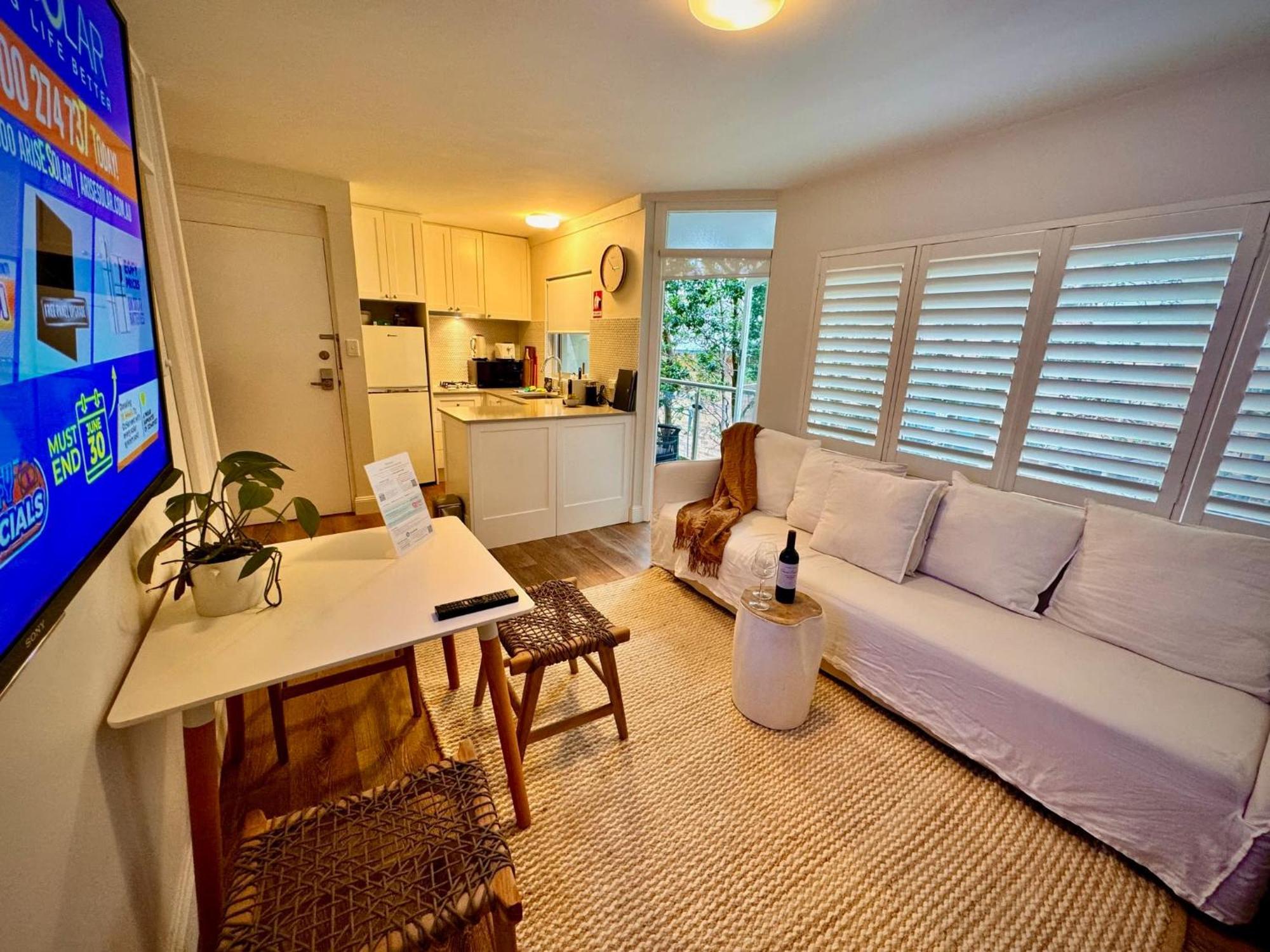 1 Bdrm Manly Beachside Apt With Parking Σίδνεϊ Εξωτερικό φωτογραφία